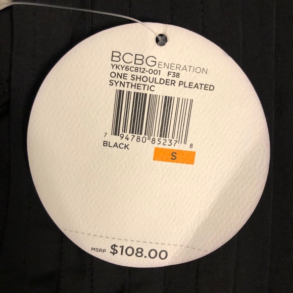 NEW BCBGeneration One shoulder cocktail dress - Picture 3 of 4